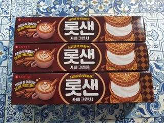 롯데제과 롯샌 카페크런치 — 5점을 준 리뷰어가 2021년 10월 올린 사용 사진