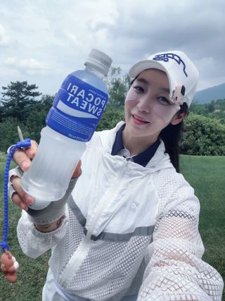 [동아오츠카] 포카리스웨트  500ml PET + 이온워터 500ml PET — 5점을 준 리뷰어가 2025년 7월 올린 사용 사진