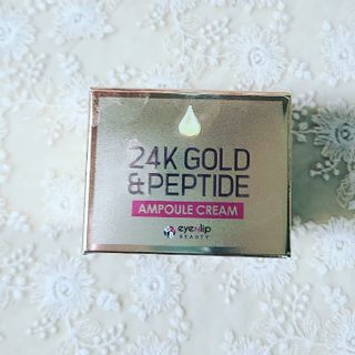 아이앤립 / EYENLIP 아이앤립 24K 골드 N 펩타이드 앰플 크림 — 5점을 준 리뷰어가 2021년 4월 올린 사용 사진