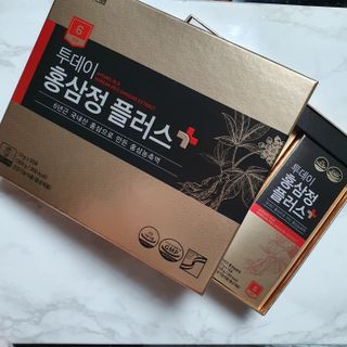 서울약사신협_투데이홍삼정플러스스틱_10g x 30포 — 5점을 준 리뷰어가 2021년 3월 올린 사용 사진
