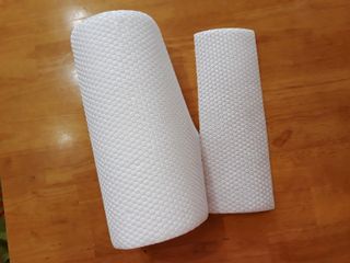 부직포나라 중금속유해물질ZERO 뜯어쓰는 주방 일회용수세미 60매 2매 — 2점을 준 리뷰어가 2022년 11월 올린 사용 사진