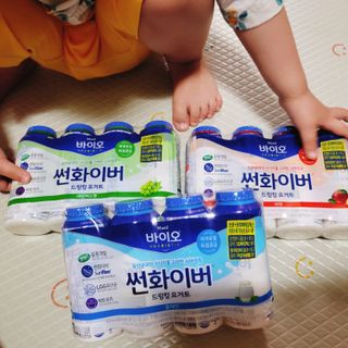 LIVE 매일바이오 썬화이버 드링킹 요거트 — 5점을 준 리뷰어가 2022년 8월 올린 사용 사진