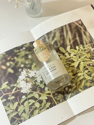 [후르디아] 눈시림없는 올영 립앤아이 리무버 — 5점을 준 리뷰어가 2024년 4월 올린 사용 사진