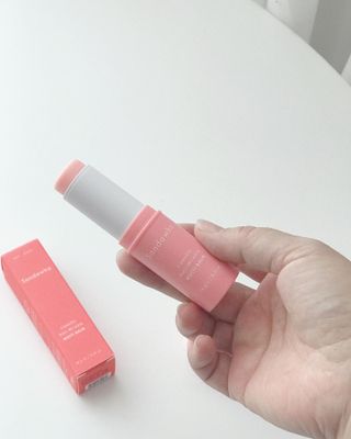 스킨큐어 산다화 카멜리아 안티 링클 멀티밤 — 4점을 준 리뷰어가 2022년 4월 올린 사용 사진