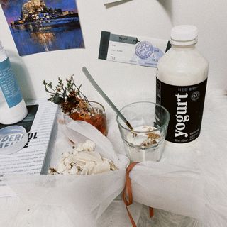 숲골 임실치즈마을 프로바이오 요거트 900ml — 4.5점을 준 리뷰어가 2021년 8월 올린 사용 사진