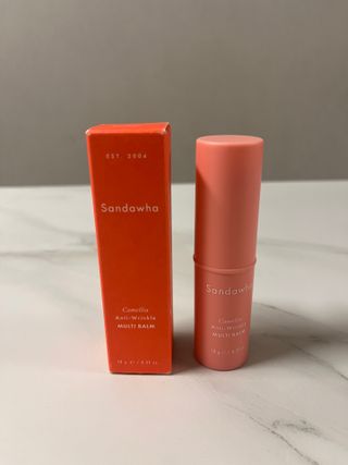 스킨큐어 산다화 카멜리아 안티 링클 멀티밤 — 4.5점을 준 리뷰어가 2023년 10월 올린 사용 사진