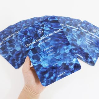 체르엠 그린 케비어 더블워터 마스크팩 5매입  2팩 — 5점을 준 리뷰어가 2021년 11월 올린 사용 사진
