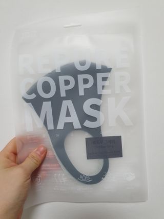 [에이블밤부] 리퓨어 쿠퍼 마스크 10color — 5점을 준 리뷰어가 2021년 3월 올린 사용 사진