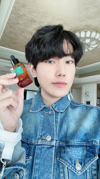 바이리뮤 에이지 홀딩 펩타톡스 앰플 — 5점을 준 리뷰어가 2021년 1월 올린 사용 사진
