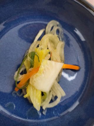 셰프애찬 단호박 백김치 1kg — 5점을 준 리뷰어가 2022년 10월 올린 사용 사진