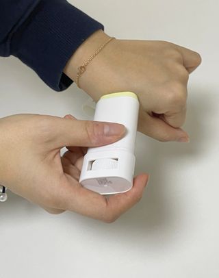 아이레시피 라이트터치 선스틱 15g (SPF50+, PA++++) — 5점을 준 리뷰어가 2023년 2월 올린 사용 사진