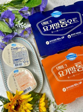 구매평★[2종 패키지]덴마크 요거밀 통오트 요거트(12,460원) — 5점을 준 리뷰어가 2025년 6월 올린 사용 사진