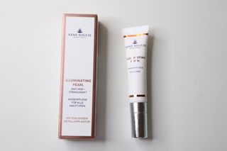 산수시 일루미네이팅 펄 영양 다크서클 스틱 아이 크림 케어 15ml — 5점을 준 리뷰어가 2021년 6월 올린 사용 사진