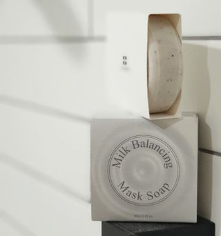 리더스코스메틱 리더스 밀크 밸런싱  마스크  솝 — 4.5점을 준 리뷰어가 2021년 12월 올린 사용 사진