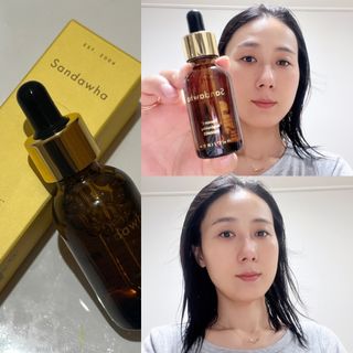 스킨큐어 산다화 비타민c 화이트닝 에센스 30ml — 4점을 준 리뷰어가 2023년 9월 올린 사용 사진