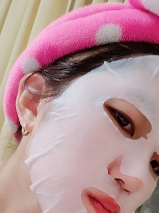바노바기 코스메틱 바노바기 인젝션 마스크 (10매입) — 5점을 준 리뷰어가 2023년 6월 올린 사용 사진