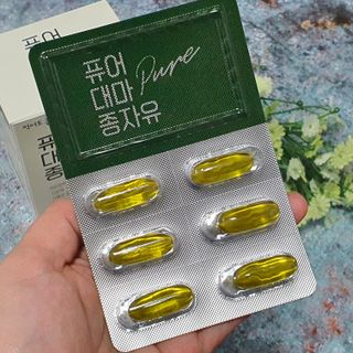 먹어도좋아 퓨어대마종자유 — 5점을 준 리뷰어가 2022년 1월 올린 사용 사진