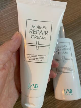 LAB FOR YOU 멀티엑스리페어크림 + 멀티엑스클렌징폼 — 5점을 준 리뷰어가 2022년 9월 올린 사용 사진