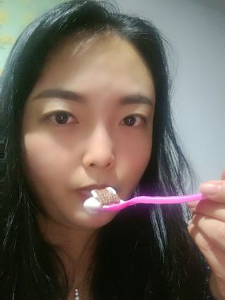 매일바이오 토핑요거트 — 3점을 준 리뷰어가 2021년 5월 올린 사용 사진