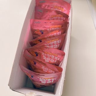 [팔도] 잔망루피젤리 믹스베리맛 42g 8개 — 4점을 준 리뷰어가 2022년 3월 올린 사용 사진