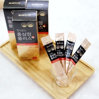 서울약사신협_투데이홍삼정플러스스틱_10g x 30포 — 5점을 준 리뷰어가 2021년 2월 올린 사용 사진