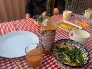 H365 [Kaskein Luomutyrniglögi] 핀란드 전통 무알콜 멀드와인 시벅톤 글로기 — 4점을 준 리뷰어가 2021년 4월 올린 사용 사진