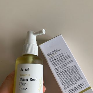 달리프 클로렐라 베러 루트 헤어토닉 100ml — 5점을 준 리뷰어가 2021년 4월 올린 사용 사진