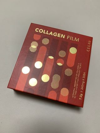 프리마인 귀족의 콜라겐, 92배 흡수율. 럭셔리 프리미엄 셀라브 콜라겐필름 30매 — 4점을 준 리뷰어가 2022년 5월 올린 사용 사진