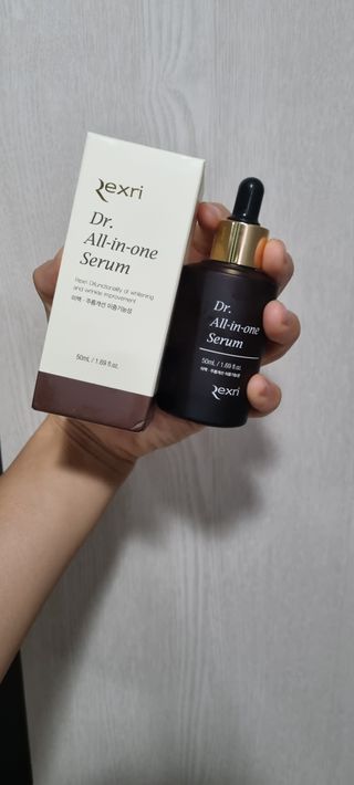 렉스리 닥터 올인원 세럼 Rexri Dr.All-in-one Serum — 5점을 준 리뷰어가 2021년 11월 올린 사용 사진