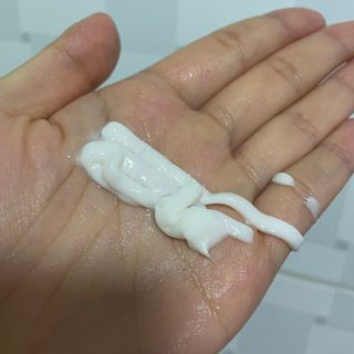 멈칫(MUMCHIT) 멈칫 단백질 퀵트리트먼트 — 4.5점을 준 리뷰어가 2021년 12월 올린 사용 사진