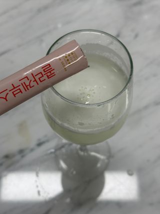 더리틀스 콜라겐부스터 — 5점을 준 리뷰어가 2022년 12월 올린 사용 사진
