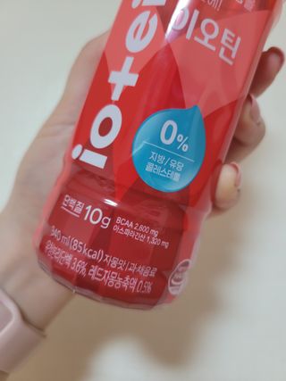 비케어드 생기레드에너지 이오틴 340ml 5개입 — 4점을 준 리뷰어가 2021년 7월 올린 사용 사진