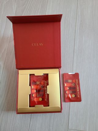 프리마인 귀족의 콜라겐, 92배 흡수율. 럭셔리 프리미엄 셀라브 콜라겐필름 30매 — 4점을 준 리뷰어가 2021년 10월 올린 사용 사진