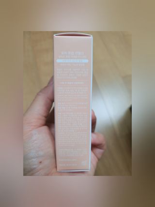 키노닉스 로지 톤업 선밀크 — 5점을 준 리뷰어가 2021년 8월 올린 사용 사진