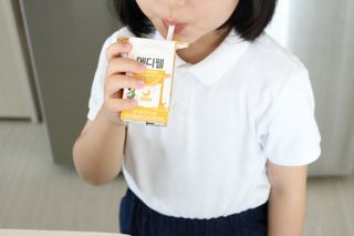 메디웰 페디아드링크 미니 바나나맛 — 5점을 준 리뷰어가 2022년 5월 올린 사용 사진
