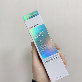 리더스코스메틱 리더스 카밍 바이오틱스 크림 마스크 — 5점을 준 리뷰어가 2021년 3월 올린 사용 사진
