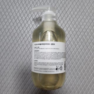 빅그린 니치 퍼퓸 바이옴바디워시 500ml(상탈, 블랙베리&베이, 블랑쉐 3종 중 택1) — 5점을 준 리뷰어가 2022년 7월 올린 사용 사진