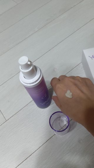 바르셀 주름개선 리프팅 영양크림 인텐시브 리포좀 더블크림-C2 50ml — 5점을 준 리뷰어가 2021년 11월 올린 사용 사진
