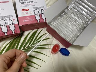 마미앤유 개별 듀얼면봉 — 5점을 준 리뷰어가 2022년 2월 올린 사용 사진