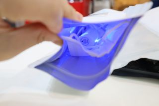 lumion Vitok 휴대용 살균캡슐 — 5점을 준 리뷰어가 2021년 1월 올린 사용 사진