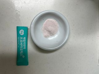 앙팡 패밀리면역 프로바이오틱스 2g x 100포 — 5점을 준 리뷰어가 2022년 11월 올린 사용 사진