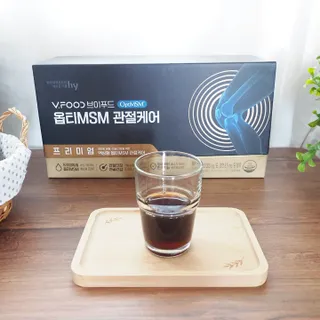 [브이푸드] 옵티MSM 관절케어 (70ml x30포) — 5점을 준 리뷰어가 2022년 7월 올린 사용 사진