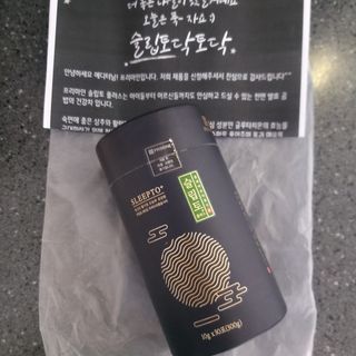 프리마인 자체 기업부설 연구소에서 찾아낸 건강한 수면의 비밀.  슬립토 플러스 30포 — 5점을 준 리뷰어가 2021년 9월 올린 사용 사진
