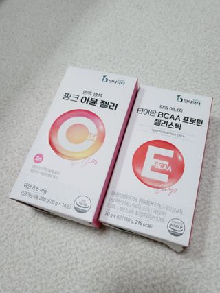 인디닥터 면역 생생 핑크 이뮨 젤리 + 타이탄 BCAA 프로틴 젤리스틱 — 5점을 준 리뷰어가 2022년 4월 올린 사용 사진