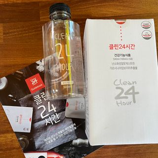 클린24시간 1BOX(5포) + 전용보틀(500ml) — 5점을 준 리뷰어가 2022년 10월 올린 사용 사진