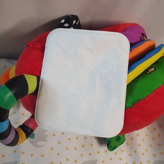 디어엘로디 프리미엄 유기농 베이비 솜티슈 40매 3 + 1 PACK — 5점을 준 리뷰어가 2021년 2월 올린 사용 사진