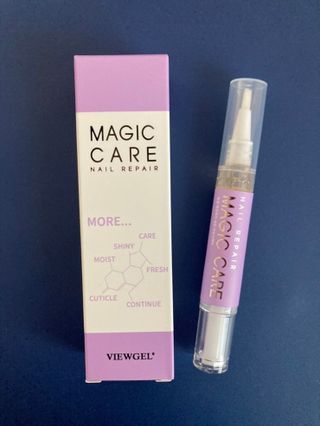 뷰젤 매직케어 네일솔루션 손발톱 보습 영양제 펜슬타입 5ml — 5점을 준 리뷰어가 2022년 4월 올린 사용 사진