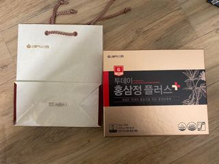 서울약사신협_투데이홍삼정플러스스틱_10g x 30포 — 5점을 준 리뷰어가 2021년 1월 올린 사용 사진
