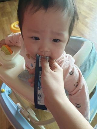 키즈텐플러스 연세 키즈텐 플러스 1개월 — 5점을 준 리뷰어가 2021년 4월 올린 사용 사진