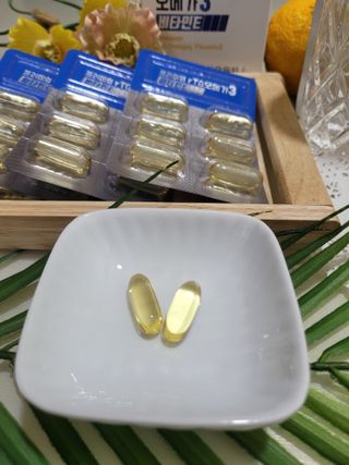체인미 프리미엄 rTG 오메가3 비타민E 850mg x 30캡슐 — 5점을 준 리뷰어가 2021년 11월 올린 사용 사진